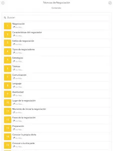 Técnicas de Negociación screenshot 13