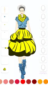 Fashion Design Flat Sketch screenshot 1