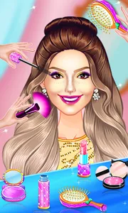 Royal Doll Games: Makeup Games screenshot 1