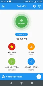 Fast VPN Safe, Secure Internet screenshot 1