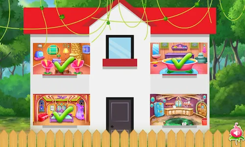 fast cleaning home room game screenshot 8