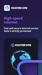 Fighter VPN: 1000G traffic screenshot 0