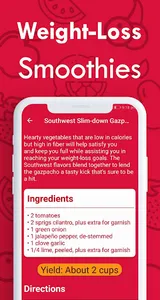 Healthy Smoothie Recipes screenshot 3