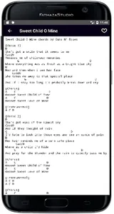 Rock Guitar Chords and Lyrics  screenshot 7