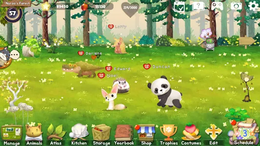 Animal Forest : Fuzzy Seasons screenshot 0