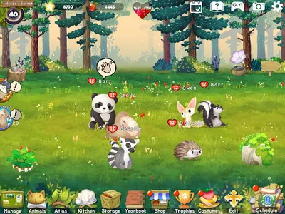 Animal Forest : Fuzzy Seasons screenshot 21