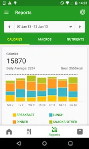 Calorie Counter by FatSecret screenshot 3