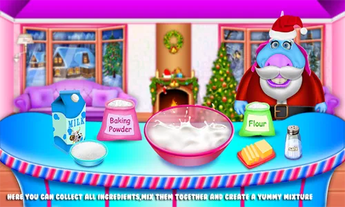 DIY Gingerbread House Cake Mak screenshot 1