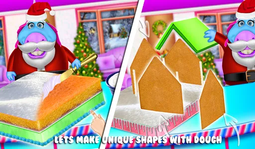 DIY Gingerbread House Cake Mak screenshot 10