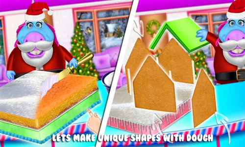 DIY Gingerbread House Cake Mak screenshot 6