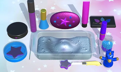 Makeup Slime Game! Relaxation screenshot 12