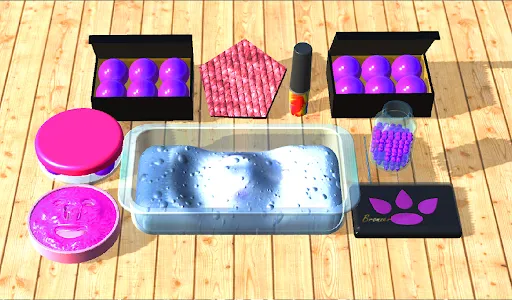 Makeup Slime Game! Relaxation screenshot 17