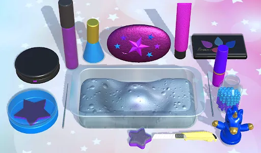 Makeup Slime Game! Relaxation screenshot 20