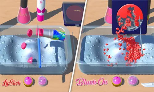 Makeup Slime Game! Relaxation screenshot 4