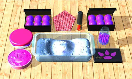 Makeup Slime Game! Relaxation screenshot 9