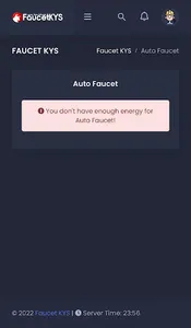 Faucet KYS - Earn Bitcoin screenshot 3