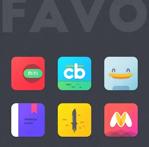 Favo Icon Pack screenshot 1