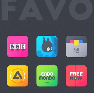 Favo Icon Pack screenshot 4