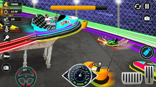 Bumper Cars Chase Games 3D screenshot 1