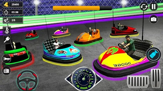 Bumper Cars Chase Games 3D screenshot 11