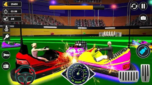 Bumper Cars Chase Games 3D screenshot 4