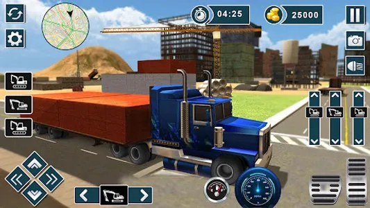 Excavator Truck Driving Game screenshot 8
