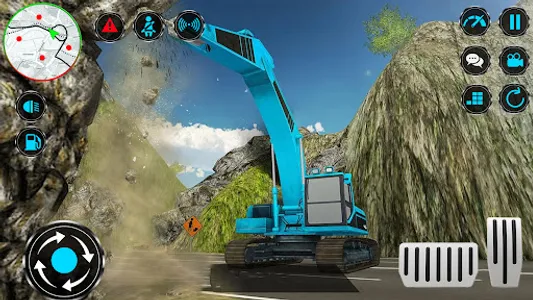 Heavy Excavator Rock Mining screenshot 9