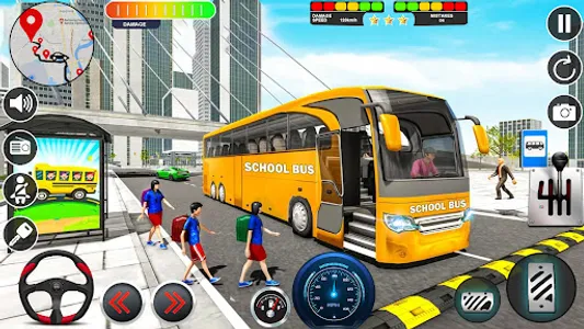 School Bus Simulator Bus Games screenshot 6