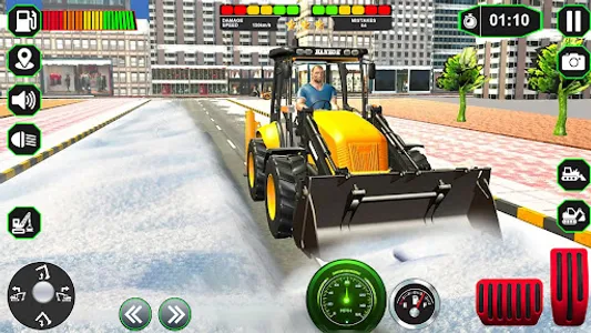 Real Heavy Snow Plow Truck screenshot 1