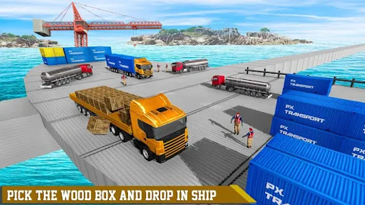 Cargo Transport Truck Driving screenshot 4