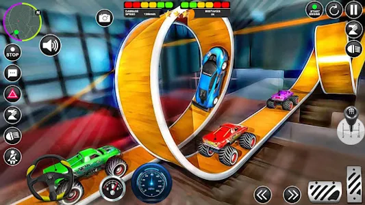 Toy Car Stunts GT Racing Games screenshot 11