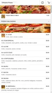 D' Nostro Pizzas screenshot 1