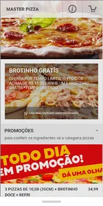 Master Pizza - Nova Iguaçu/RJ screenshot 1