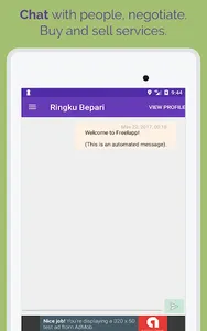 Freelapp - Freelancers Nearby. screenshot 10