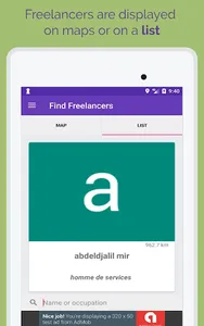 Freelapp - Freelancers Nearby. screenshot 12