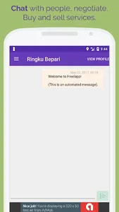 Freelapp - Freelancers Nearby. screenshot 3