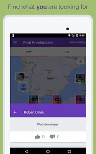 Freelapp - Freelancers Nearby. screenshot 8