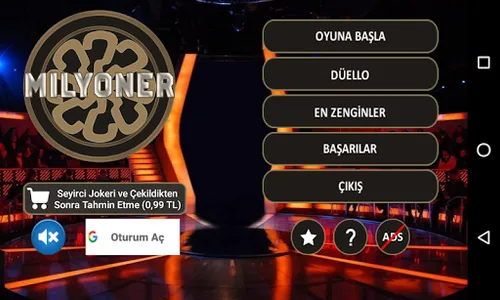 Milyoner 2020 Bilgi Yarışması screenshot 0