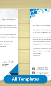 Letter Writing Templates screenshot 5