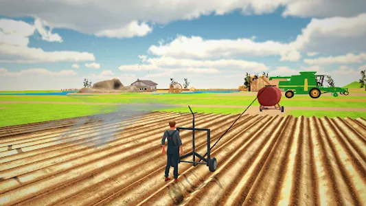 Farm Tractor Farming Simulator screenshot 1