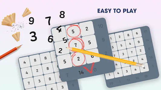 Number Sum - Easy brain games screenshot 3