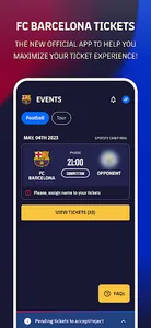 FC Barcelona Tickets screenshot 0