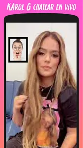 Karol G Video Call & Stickers screenshot 1