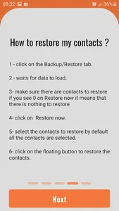 Contacts Backup Restore screenshot 6