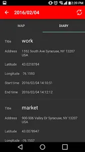 My Location Diary screenshot 6