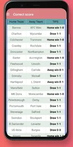 Correct Score Betting Tips screenshot 2