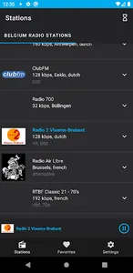Belgium Radio Stations screenshot 14