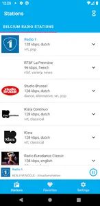 Belgium Radio Stations screenshot 5