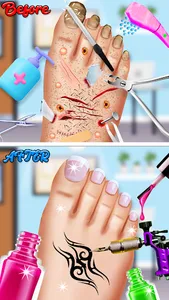 ASMR Foot Care:Pedicure Game screenshot 1