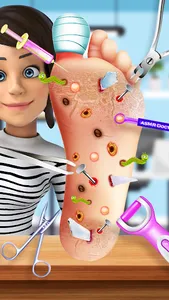 ASMR Foot Care:Pedicure Game screenshot 3